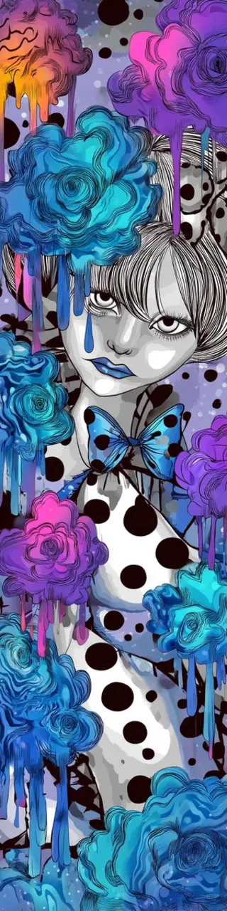 Free printable floral coloring bookmark