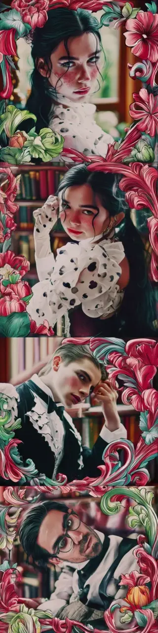 Free printable dark academia bookmark