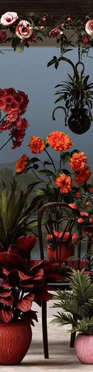 Free printable indoor plants bookmark