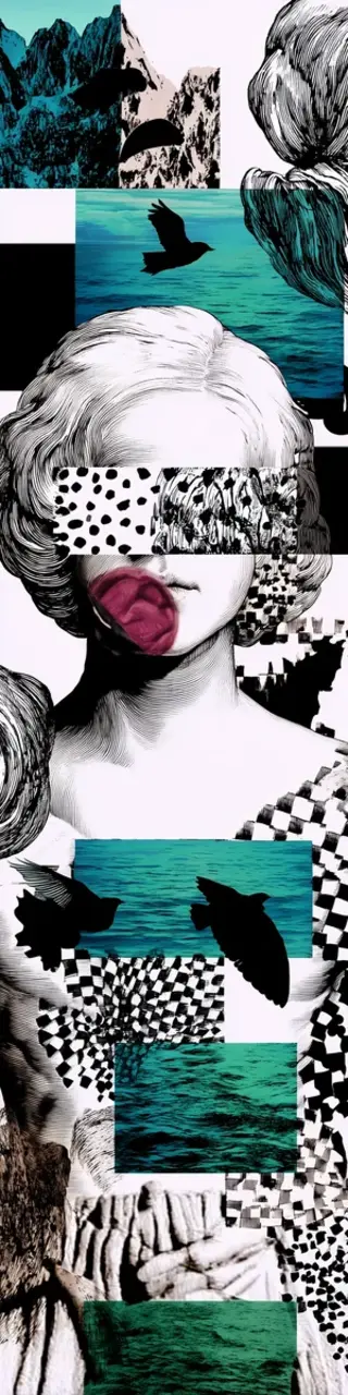 Free printable artistic private bookmark