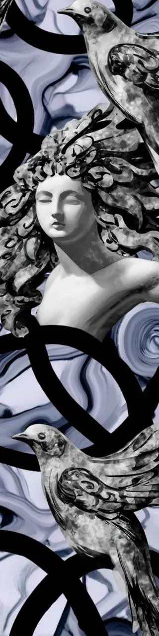 Free printable bird mythology bookmark