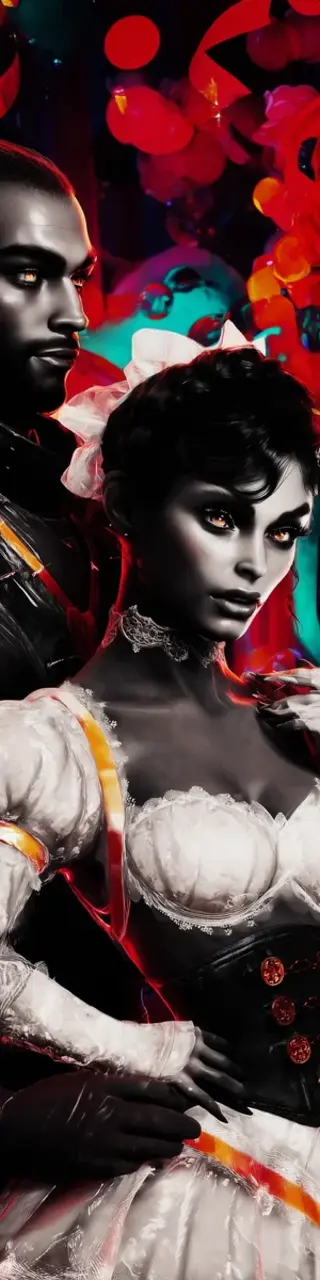 Free printable romantic black couple bookmark