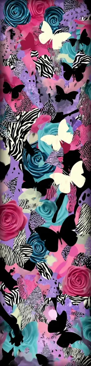 Free printable butterfly blast bookmark