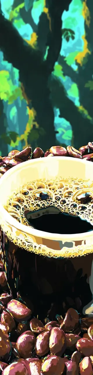 Free printable coffee beans bookmark