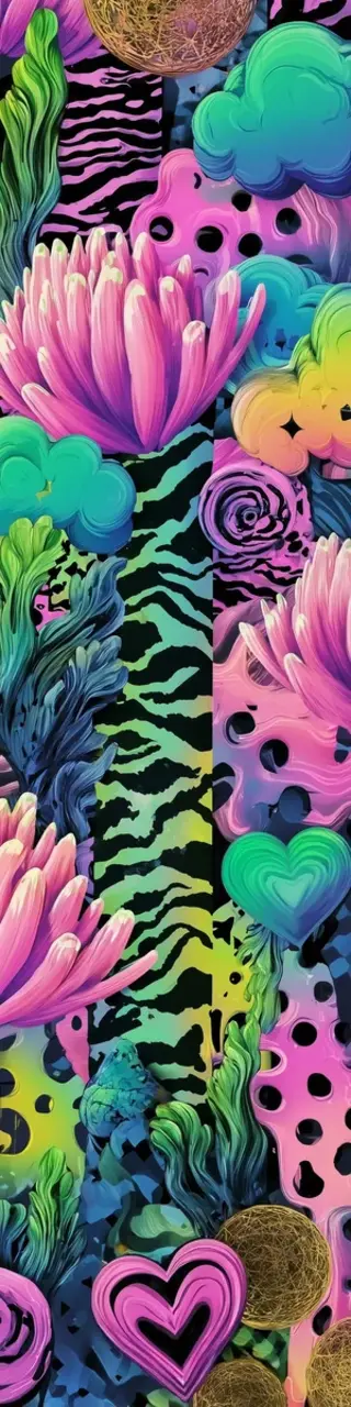 Free printable colorful ocean bookmark