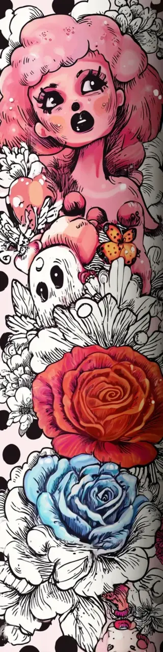 Free printable coloring in flowers bookmark