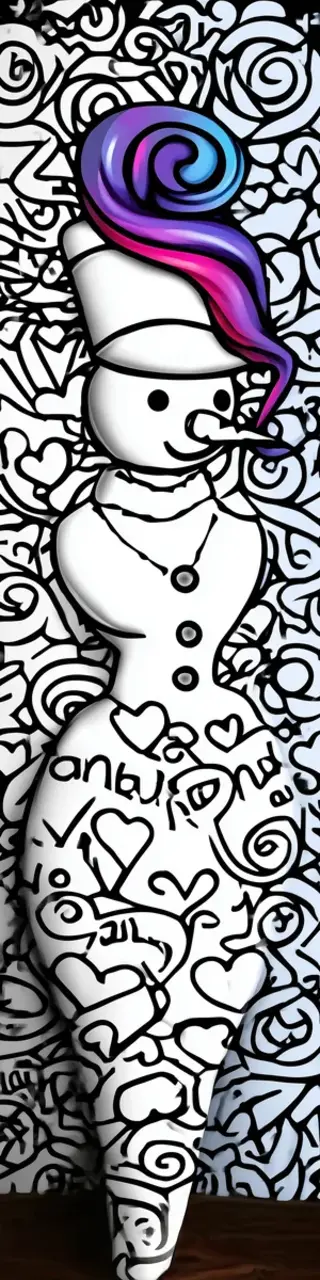 Free printable snowman outfit coloring bookmark