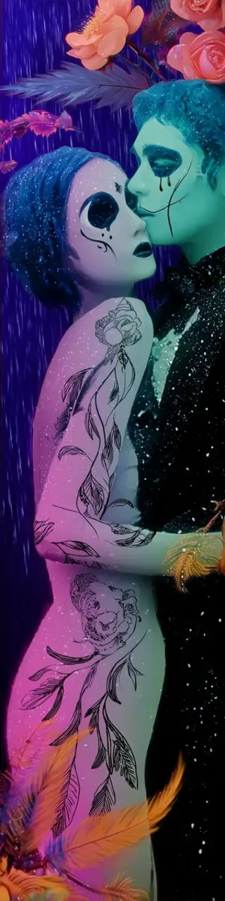 Free printable creepy vampire dark romance bookmark