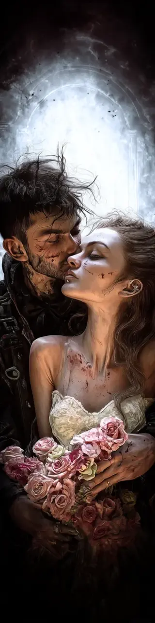 Free printable danger romantic bookmark