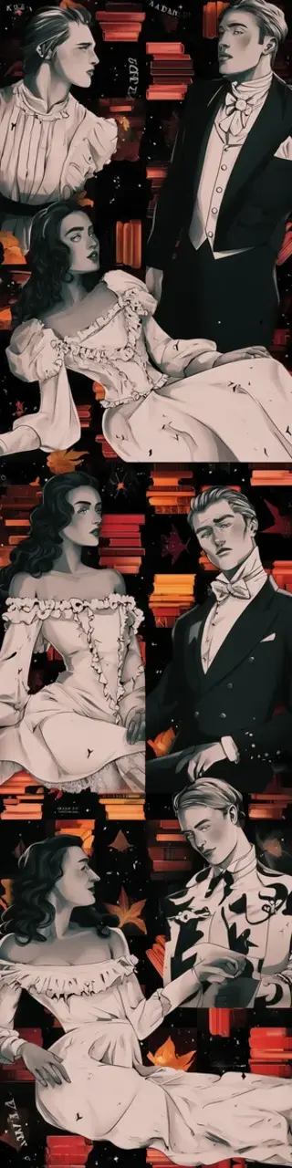 Free printable dark academia bookmark