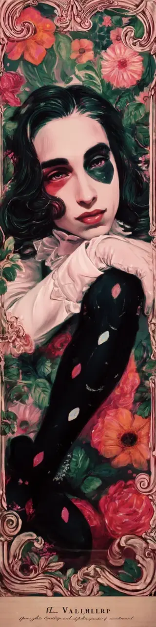 Free printable dark academia solo bookmark