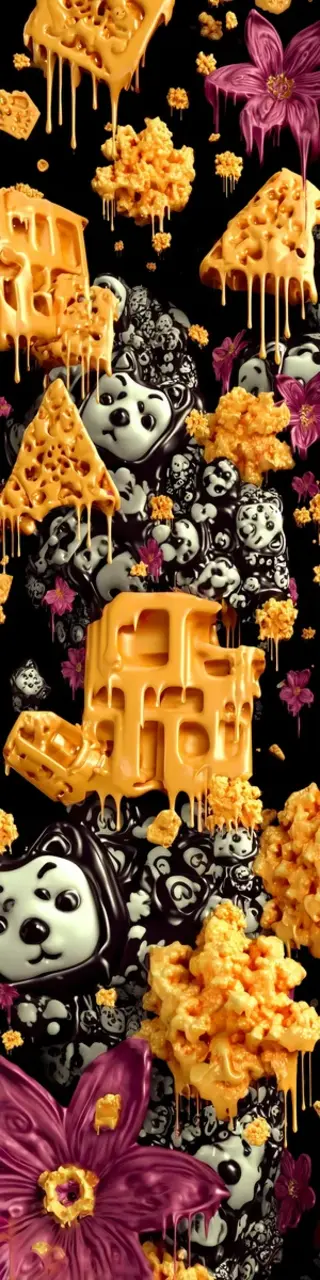 Free printable dogs jumble food bookmark