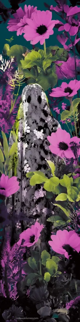 Free printable far back ghost bookmark