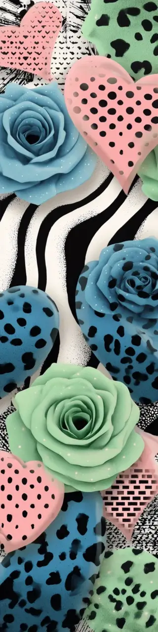 Free printable floral zebra print bookmark