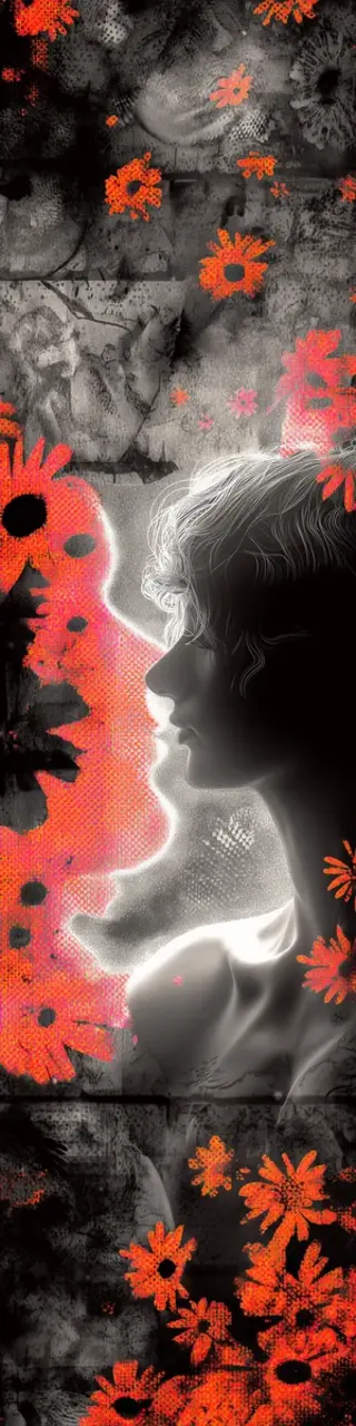 Free printable ghost kiss halloween bookmark