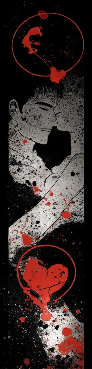 Free printable gritty romantic thriller bookmark