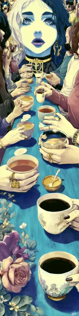 Free printable head of table coffee bookmark