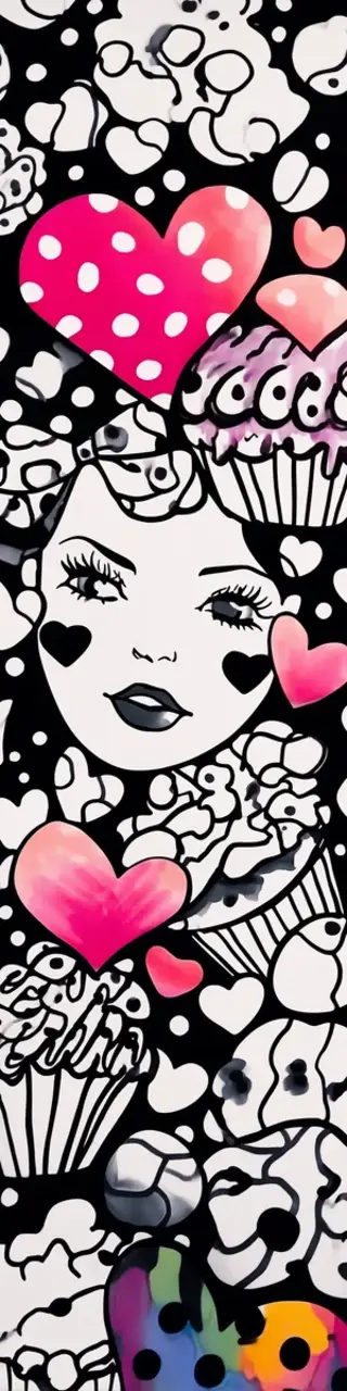 Free printable hearts coloring bookmark