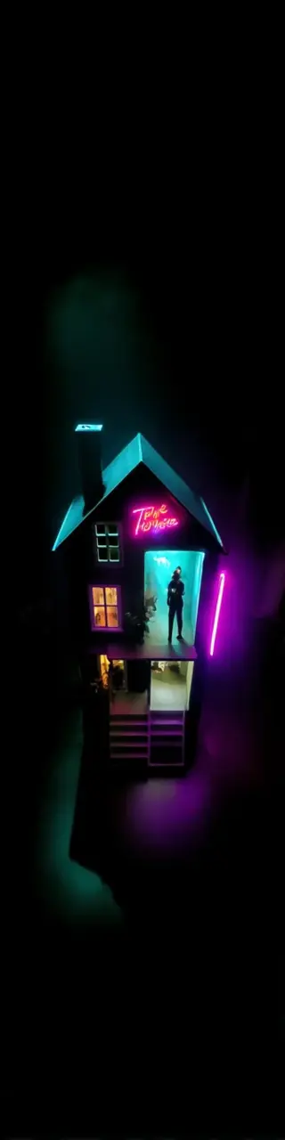 Free printable house of thriller bookmark