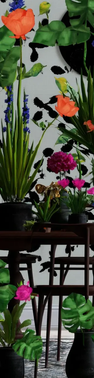 Free printable indoor plants bookmark