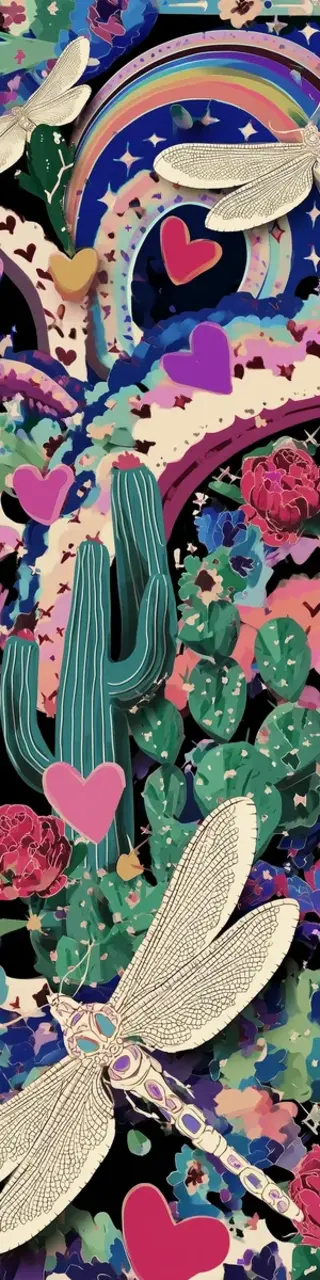 Free printable jumble dragonfly bookmark