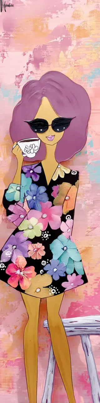 Free printable lifting coffee bookmark