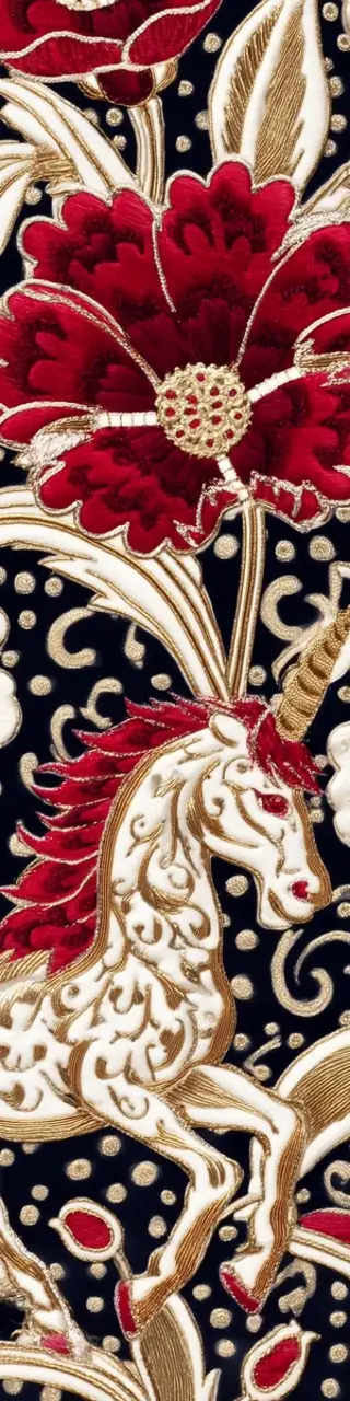 Free printable light unicorn fancy bookmark