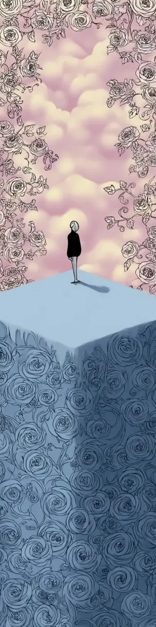 Free printable lonely minimalist bookmark