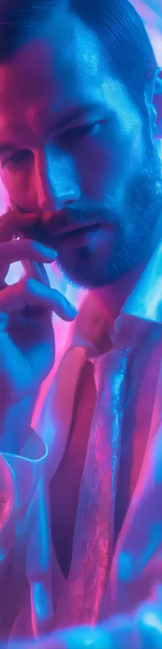 Free printable blue phone thriller bookmark