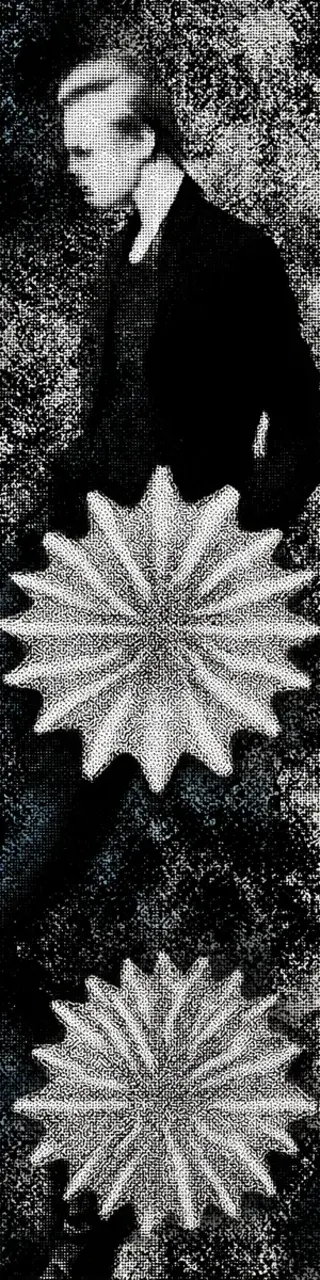 Free printable parasols dark academia bookmark