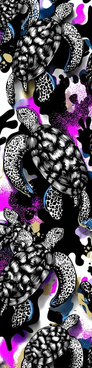 Free printable patchy turtles bookmark