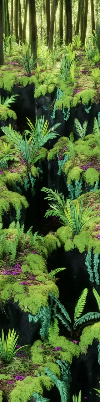 Free printable pretty fern plants bookmark