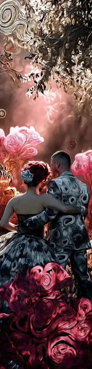 Free printable red forest hug bookmark