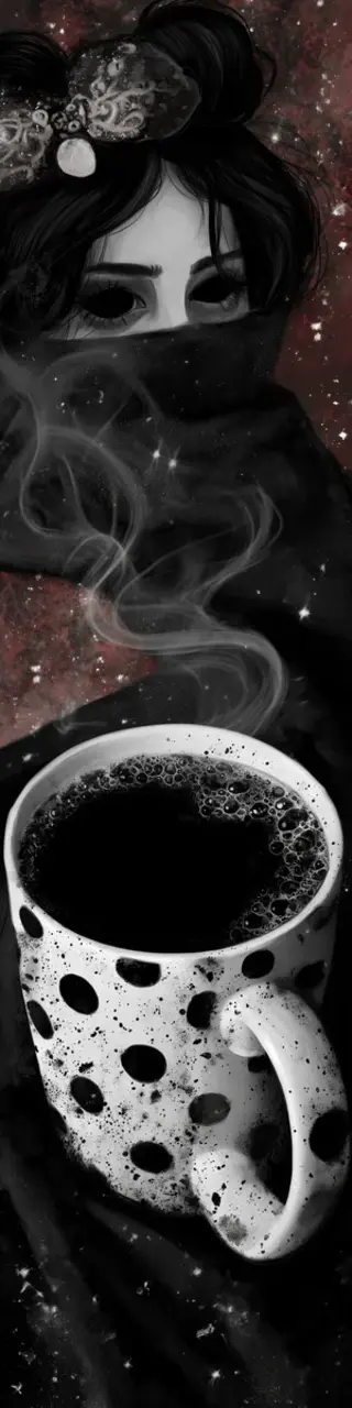 Free printable secret lady coffee bookmark