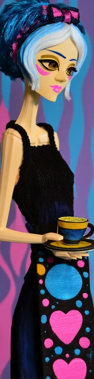 Free printable serving one coffee bookmark