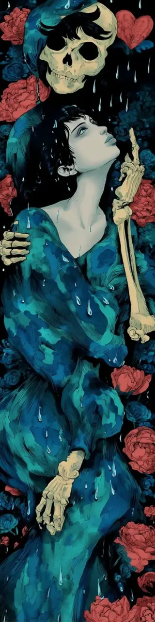 Free printable skeleton hug bookmark