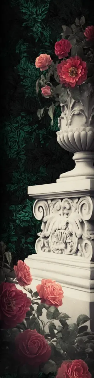 Free printable stone decor dark academia bookmark