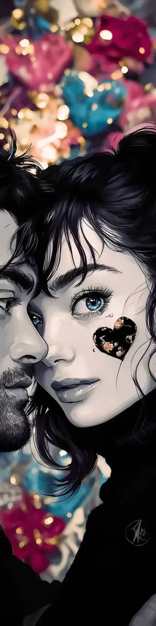 Free printable sweet romance bookmark