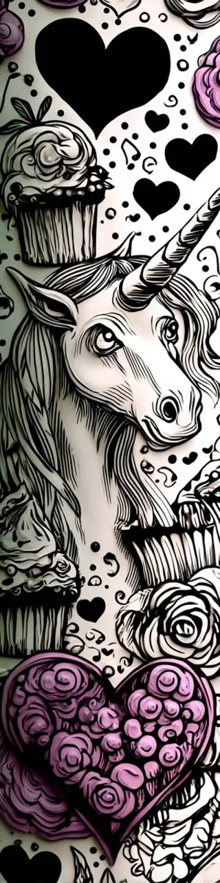 Free printable unicorn coloring bookmark