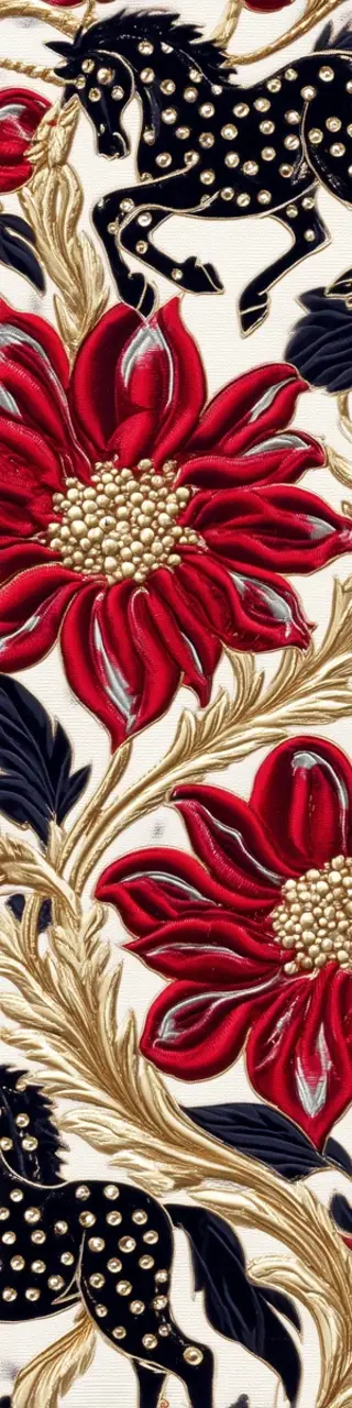 Free printable unicorns on maximalist background bookmark