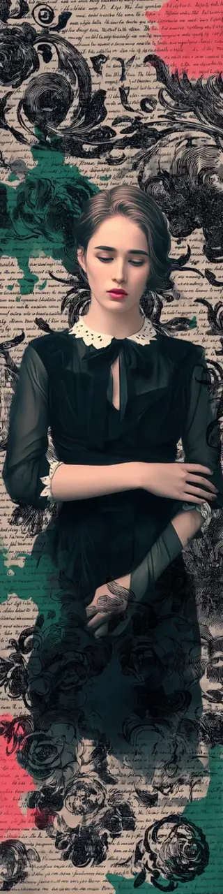 Free printable uniform dark academia bookmark