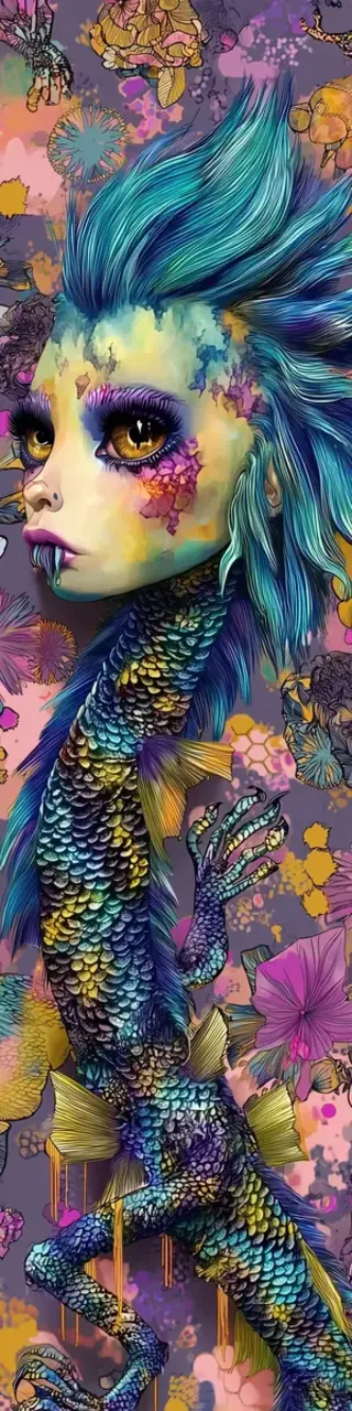 Free printable vampire dragon bookmark