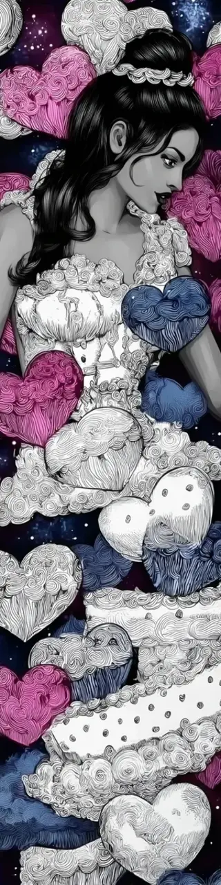 Free printable wedding behind hearts bookmark