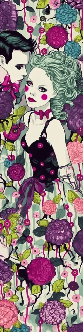 Free printable whisper couple bookmark