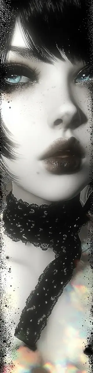 Free printable woman portrait bookmark