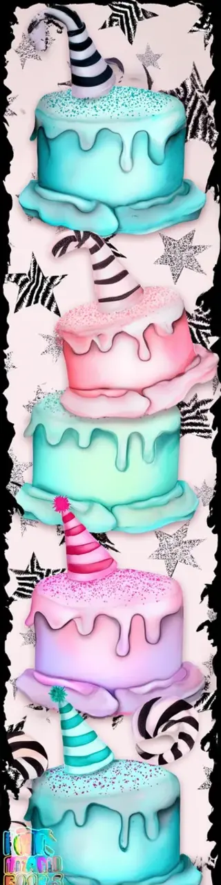 Free printable birthday bookmark