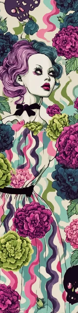 Free printable zombie looking back bookmark